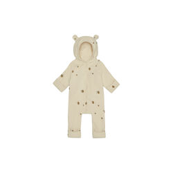 Newborn Onesie med luva, lemon, Konges Sløjd