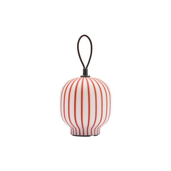 FILIGRANA LIGHT | Lantern | Red | Portable Table Lamp, Established & Sons