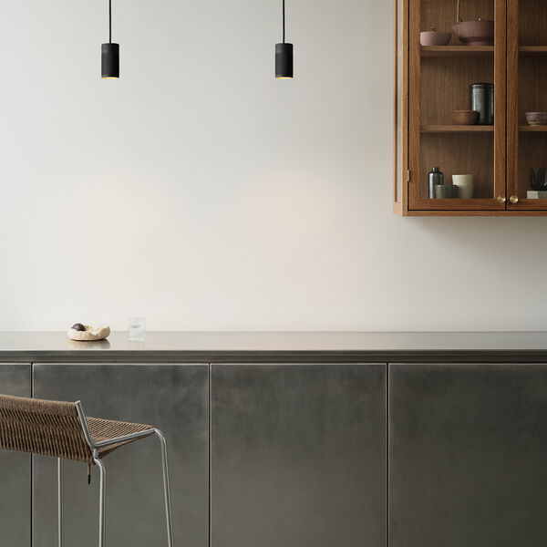 Patrone Small Pendant Lamp, black-browned brass, Thorup Copenhagen