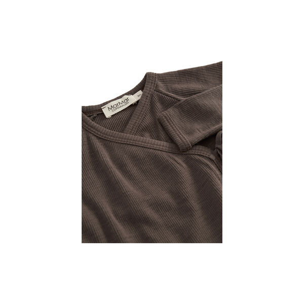 Belita LS Wrap Bodysuit, terre Belita LS Wrap Bodysuit, terre, MarMar Copenhagen