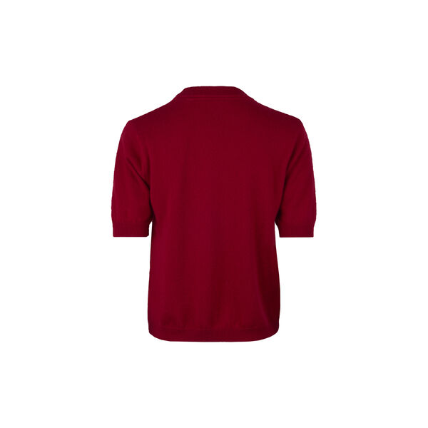 Janet Short sleeve, Knit, red, Stenstr&ouml;ms