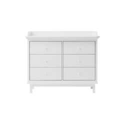 Seaside Nursery Dresser with 6 Drawers, Oliver Furniture
