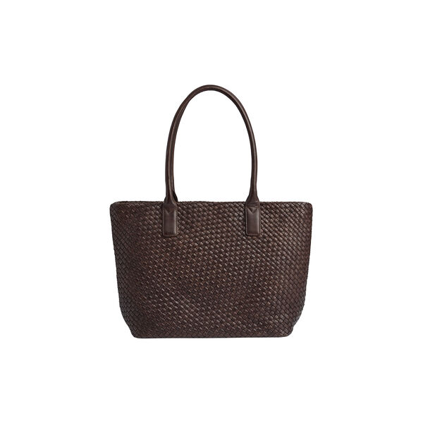 WrenMBG Shopper Weave, dark brown, Markberg
