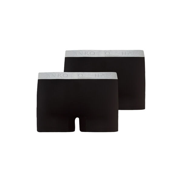 Cotton Essentials Pants 2-Pack, black Cotton Essentials Pants 2-Pack, black, HANRO