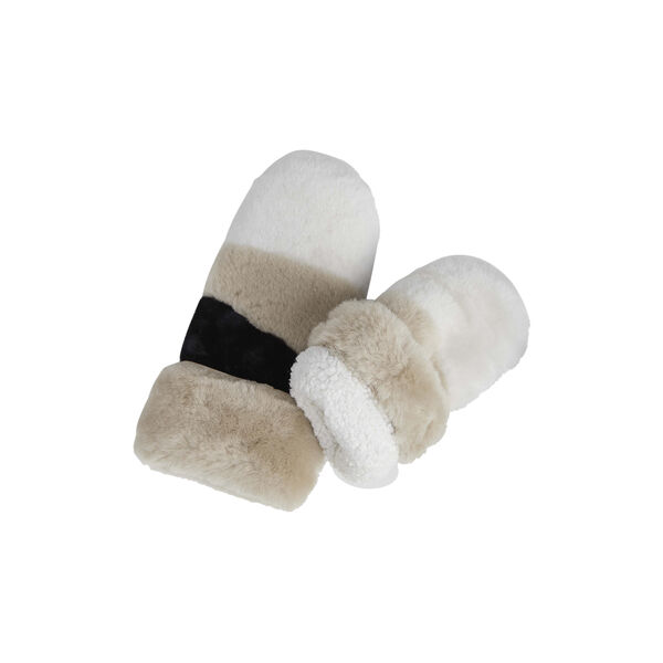 CattyMBG Mitten, bl. w/offw.+caramel+bl., Markberg