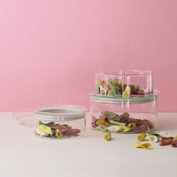 STORE-IT förvaringsburk 0,8 L, light grey, RIG-TIG