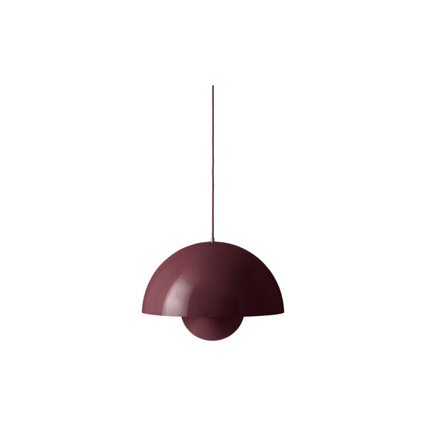 Flowerpot VP2 | Dark Plum | Pendel, &Tradition