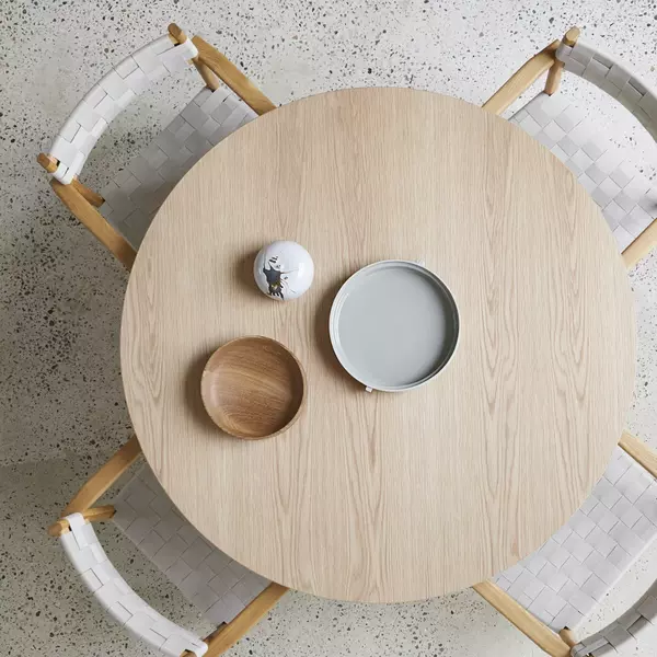 Frisbee Dining Table, oiled oak, Form & Refine