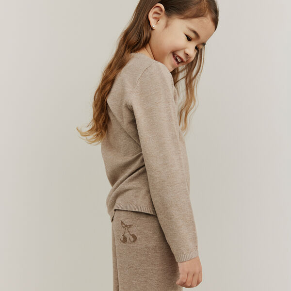 LovaSK Trousers, brown melange, Sofie Schnoor