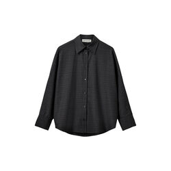 SIMASW CHECKED OVERSIZE SHIRT, grey check, Sofie Schnoor