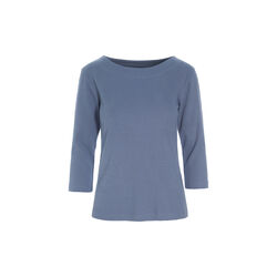 Naibu rib Topp med 3/4-ärmar, moonstone, BITTE KAI RAND