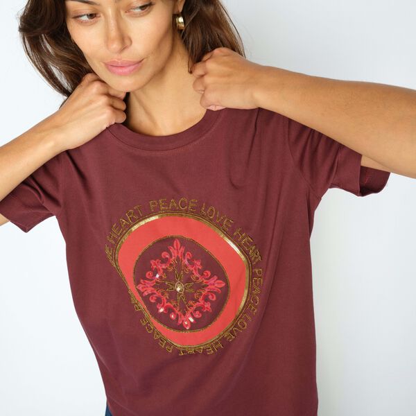 MMAsli O-SS Tee, port royale, MOS MOSH