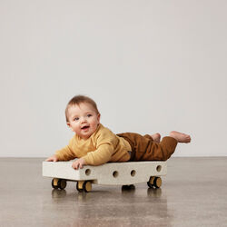 Rullbräda, sand grey/honey yellow, MODU