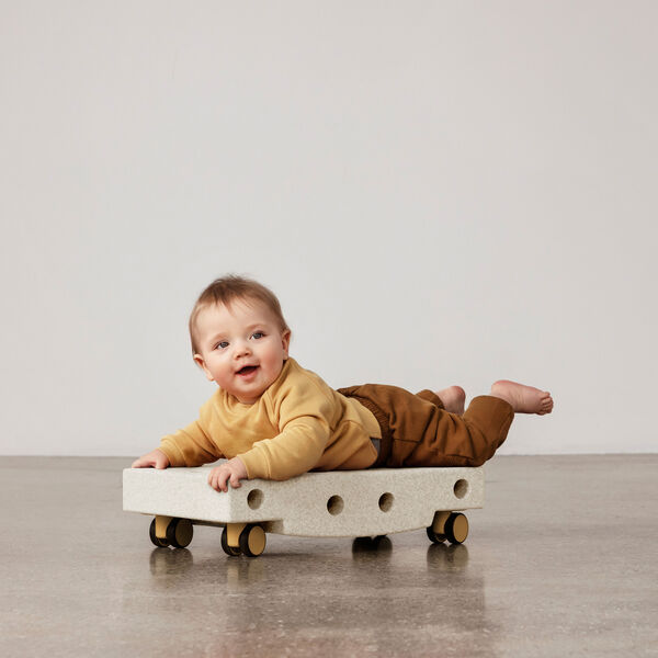 Rullbräda, sand grey/honey yellow, MODU