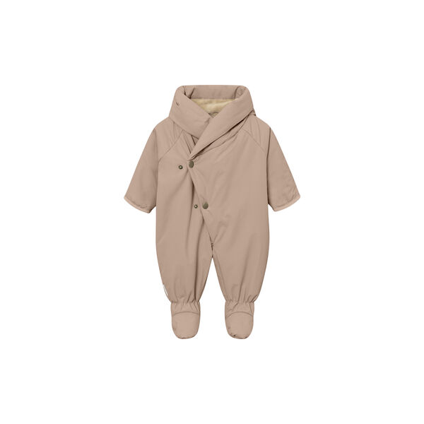 MATFIANNA Fleece Lined Winter Pramsuit, savannah tan, Mini A Ture