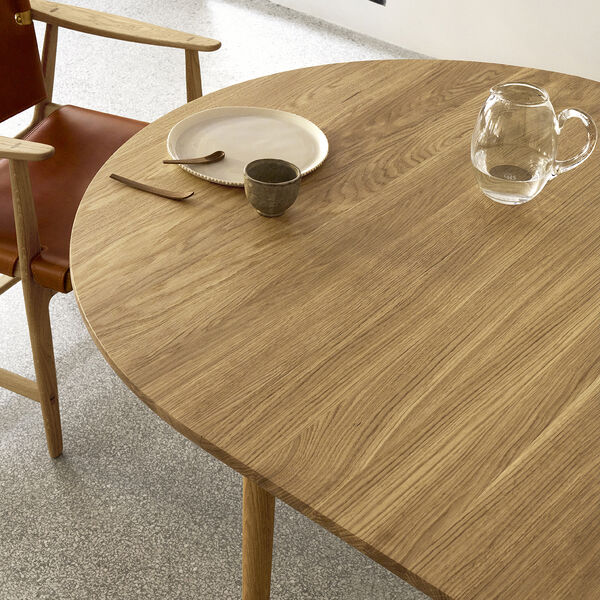 BM0121I Il&auml;ggsskiva, oljad ek, Carl Hansen & S&oslash;n