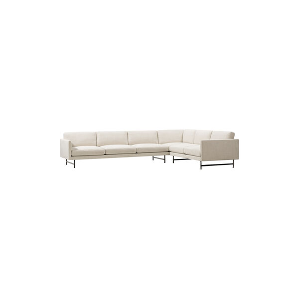 562B Calmo Elements Sofa, Ecriture 0210/svart steel, Fredericia Furniture