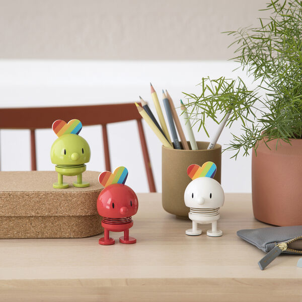 Rainbow, vit, Hoptimist