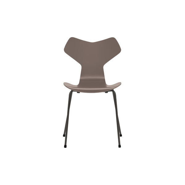 Grand Prix&trade; 3130 hellackerad stol, deep clay/warm graphite, Fritz Hansen