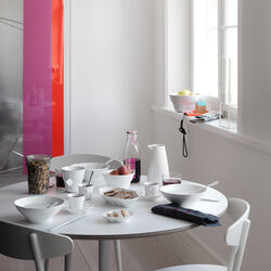 White Elements espressokopp och fat, 10 cl, Royal Copenhagen