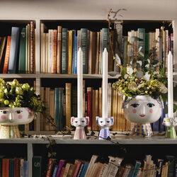 Eva ljusstake, lavendel, Bjørn Wiinblad