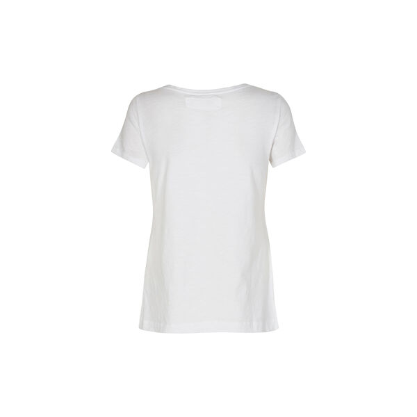 Arden Organic O-SS Tee, white, MOS MOSH