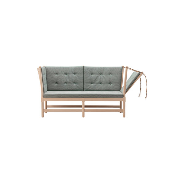 The Spoke-Back Sofa, Steelcut Quartet 944/soap treated beech, Fredericia Furniture