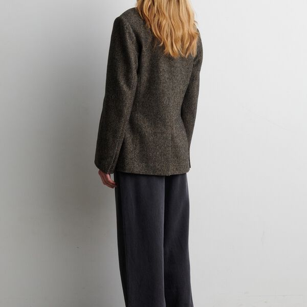 Emi New Fitted Blazer, demitasse, Second Female