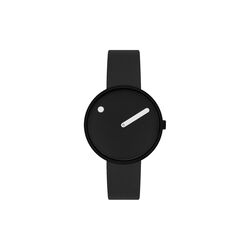PICTO Wrist Watch, black/black/black, PICTO