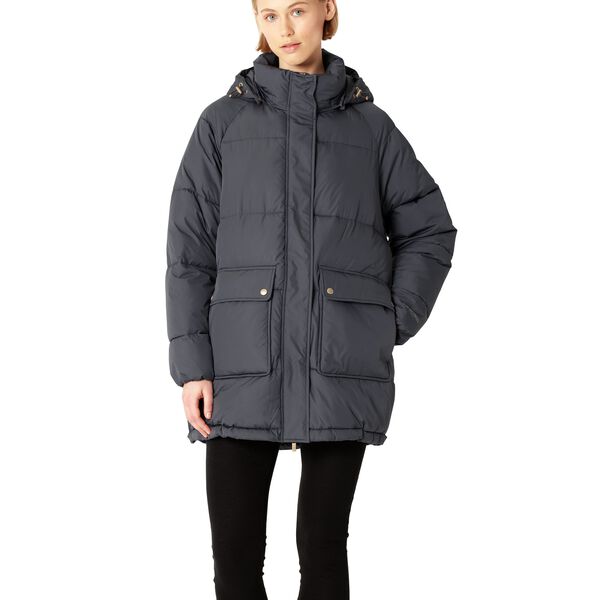Oversized Padded Coat | Ombre Blue | Oversized Vadderad Kappa, Ilse Jacobsen Hornb&aelig;k