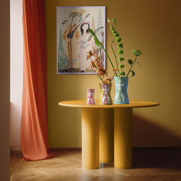 Nina Vas, ljusbl&aring;/gr&ouml;n, Bj&oslash;rn Wiinblad