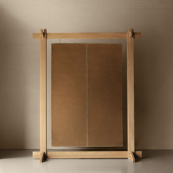 Twin Sabi matta, camel, Linie Design
