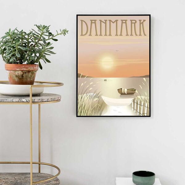 DANMARK klitterne plakat DANMARK klitterne plakat, ViSSEVASSE