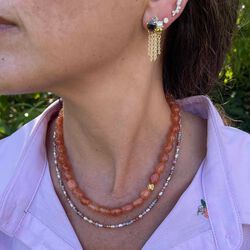 Vilma Halsband, orange, Nuni Copenhagen