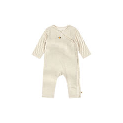 Basic Newborn Onesie, tea stripe, Konges Sløjd