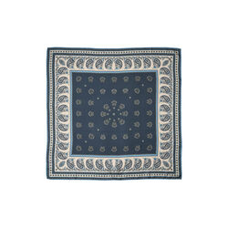 5142PBOScarf, large, black/blue, PBO
