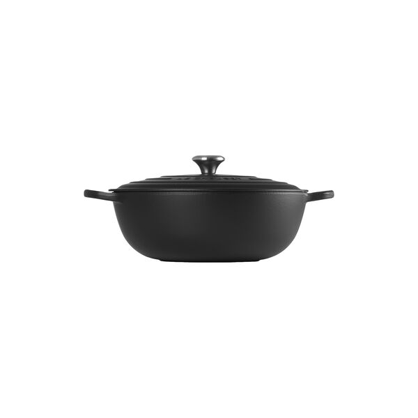 Signature gjutj&auml;rn stekgryta &Oslash; 32 cm, matte svart, Le Creuset