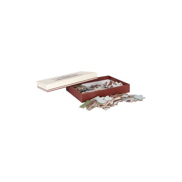 Cardboard 35 pcs Puzzle Carousel, Konges Sløjd