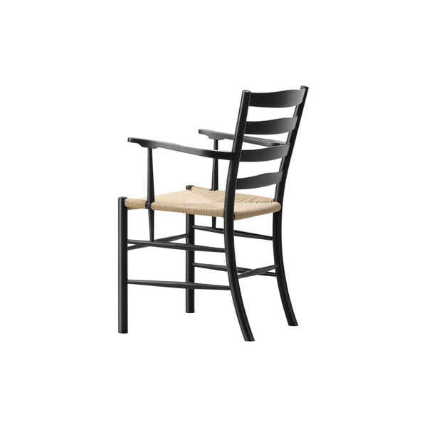 Klint Armchair, svart lacquered oak, Fredericia Furniture
