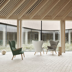 CH78 Mama Bear loungestol, umber 61273, Carl Hansen & Søn