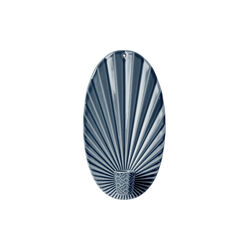 Pipanella Waves Candle Sconce, midnight, Dottir Nordic Design