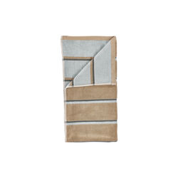 Sauna handduk, camel/ice blue/olive green, Zone Denmark