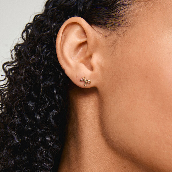 LYSANDRA Studs, guldpl&auml;terat, Pilgrim