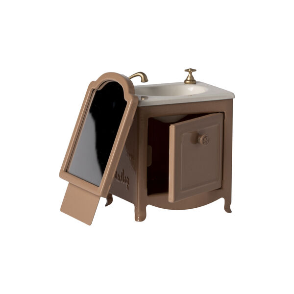 Mouse Sink Dresser, dark Powder, Maileg