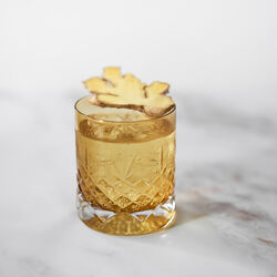 Crispy Lowball glas, citrine, Frederik Bagger