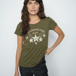 MMZibba O-SS Tee, olive night, MOS MOSH