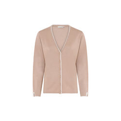 Basic Viscose Knit with Edge, camel, Micha