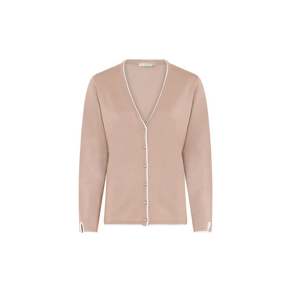 Basic Viscose Knit with Edge, camel, Micha