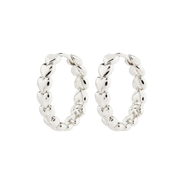 MAEVE Öronhängen, silverpläterat, Pilgrim