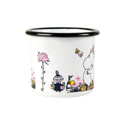 Hug Enamel Mug, white, Muurla